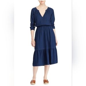 Lauren Ralph Lauren Linen Cotton Dress/Size 10